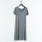 Img 4 - Dress Summer Korean Modal Short Sleeve Plus Size Loose Dress