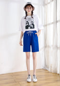 IMG 119 of Women Summer Cotton Shorts Korean Solid Colored Loose Casual Student Bermuda Shorts