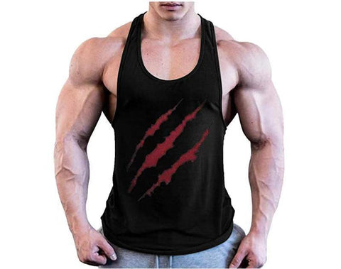 Popular Printed Men Loose Sporty Tank Top