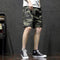 Summer Cotton Shorts Men Trendy Breathable knee length Casual Pants Korean Loose Beach Shorts