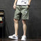 Summer Cotton Shorts Men Trendy Breathable knee length Casual Pants Korean Loose Beach Shorts