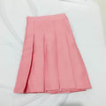 Img 13 - Pleated Women Summer Student Korean High Waist A-Line Plus Size Chequered Skirt