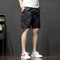 Summer Cotton Shorts Men Trendy Breathable knee length Casual Pants Korean Loose Beach Shorts