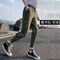 Img 7 - insJogger Cargo Pants Women French Loose Casual Slim Look Korean Student bfHandsome Straight Jeans