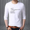 Long Sleeved T-Shirt Tops Cotton Trendy Round-Neck Matching Sweatshirt Outerwear