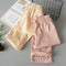 Img 2 - Cozy Cotton Simple And Natural Pajamas Pants Women Loungewear Casual Solid Colored