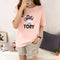 Img 1 - Hong Kong Short Sleeve T-Shirt Women insStudent Plus Size Loose Summer All-Matching bfHalf Sleeved Kitty Tops