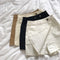 Img 3 - Summer Korean High Waist Slim-Look A-Line Pants Cotton Wide Leg Shorts Women Student Casual INS Skorts