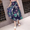 Img 15 - Chiffon Skirt Women Summer Korean All-Matching One-Piece Floral Lace Trendy High Waist Mid-Length Beach Beachwear