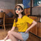 IMG 170 of Plus Size T-Shirt Women Summer Trendy Minimalist Short Sleeve Undershirt T-Shirt