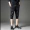 Img 4 - Shorts Summer Trendy Mid-Length Silk Pants Beach Cropped