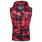 Summer Trendy Camo Prints Printed Men Hooded Sleeveless Tank Top Vest MJ Tank Top