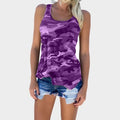 Img 8 - Popular Women Europe Summer Camo Prints Trendy All-Matching Sleeveless Tank Top T-Shirt Tank Top