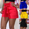 Img 1 - Popular Women Europe Pocket Lace Wide Leg Casual Shorts