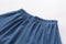 IMG 113 of Summer Bermuda Shorts Denim Solid Colored Loose Casual All-Matching Wide Leg Pants Ultra-Thin Breathable Shorts