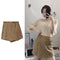 Img 2 - High Waist A Line Skirt Women Hong Kong Summer Korean Trendy All-Matching Hip Flattering INS Popular Student Skirt