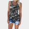 Img 1 - Popular Women Europe Summer Camo Prints Trendy All-Matching Sleeveless Tank Top T-Shirt Tank Top