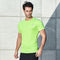 Sporty Men Casual Quick-Drying Jogging Training Fitness Breathable Short Sleeve