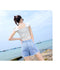 IMG 117 of Popular Denim Shorts Women Hot Pants Burr Slim Look Loose Summer Korean Shorts