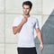 Img 6 - Sporty Men Casual Quick-Drying Jogging Training Fitness Breathable Short Sleeve