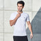 Sporty Men Casual Quick-Drying Jogging Training Fitness Breathable Short Sleeve