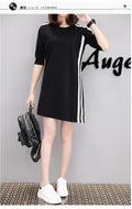 Img 4 - Elegant Summer Casual Trendy Slimming Slim-Look Mid-Length Teenage Girl  Dress