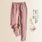 Img 1 - Women Cotton Blend Harem Pants Korean Loose Slim Look All-Matching Casual Slim-Fit