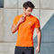 Sporty Men Casual Quick-Drying Jogging Training Fitness Breathable Short Sleeve