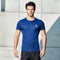 Img 15 - Sporty Men Casual Quick-Drying Jogging Training Fitness Breathable Short Sleeve