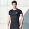 Sporty Men Casual Quick-Drying Jogging Training Fitness Breathable Short Sleeve