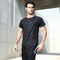 Img 3 - Sporty Men Casual Quick-Drying Jogging Training Fitness Breathable Short Sleeve