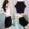 Img 1 - Hip Flattering Women Black High Waist Stretchable Short Pencil Skirt