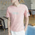 Img 7 - Casual T-Shirt Short Sleeve Tops TMen Student Round-Neck Summer Thin Teens Korean Slim Look T-Shirt