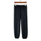 Img 6 - Summer Ice Silk Fairy-Look Cool Pants Women Home Wide Leg Casual Loose Jogger Lantern