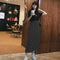 Img 2 - Celebrity High Waist Poker Dot Women Mid-Length Korean Slim-Look A-Line Skirt