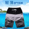 Img 9 - Cotton Blend Couple Mix Colours Casual Jogging Running Shorts Men Under Pants Loose knee length Pajamas Breathable Beach