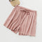 Img 4 - Korean Summer Women Pajamas Pants Casual Modal Home Thin Loose Shorts Fairy-Look