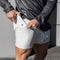 Double Layer Shorts Men Plus Size Solid Colored Fitness Sporty Training Basketball Jogging Mid-Length