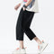 Img 2 - Summer Casual Young Quick Dry Cropped Pants Men Loose Stretchable Jodhpurs Solid Colored Korean