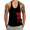 Muscle Fitness Loose Casual Sporty Tank Top Men Europe Trendy Breathable Sleeveless T-Shirt logo Tank Top