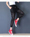 Img 7 - Cooling Breathable Mesh Sunscreen Pants Cropped Women Thin Summer Loose Korean Student Harem