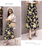 Img 32 - Lace Women Summer High Waist Slim Look Beach Chiffon Floral Skirt Beachwear
