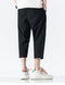 IMG 111 of Summer Casual Young Quick Dry Cropped Pants Men Loose Stretchable Jodhpurs Solid Colored Korean Pants