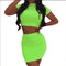 Img 3 - Hot Selling Mid-Length Short Summer Slim-Look Stretchable A-Line Hip Flattering Women Pencil Skirt