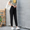 Img 3 - Summer Home Ice Silk Cool Pants Women Lantern Jogger Slim Fit Casual Plus Size Thin Look