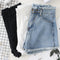 Img 3 - Hot Pants Women Summer High Waist A-Line Korean Loose Student All-Matching Burr insDenim Shorts