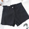 Img 7 - Hot Pants Women Summer High Waist A-Line Korean Loose Student All-Matching Burr insDenim Shorts