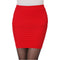 Img 3 - Korean Candy Colors Pleated High Waist Hip Flattering Thick Pencil Skirt
