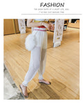 IMG 115 of Summer Air Fairy-Look Cool Pants Casual Women Home Sunscreen Mesh Wide Leg Anti Mosquito Lantern Pants