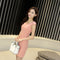 Img 4 - Dress Korean Slim Look Hip Flattering Mid-Length Sleeveless Dress